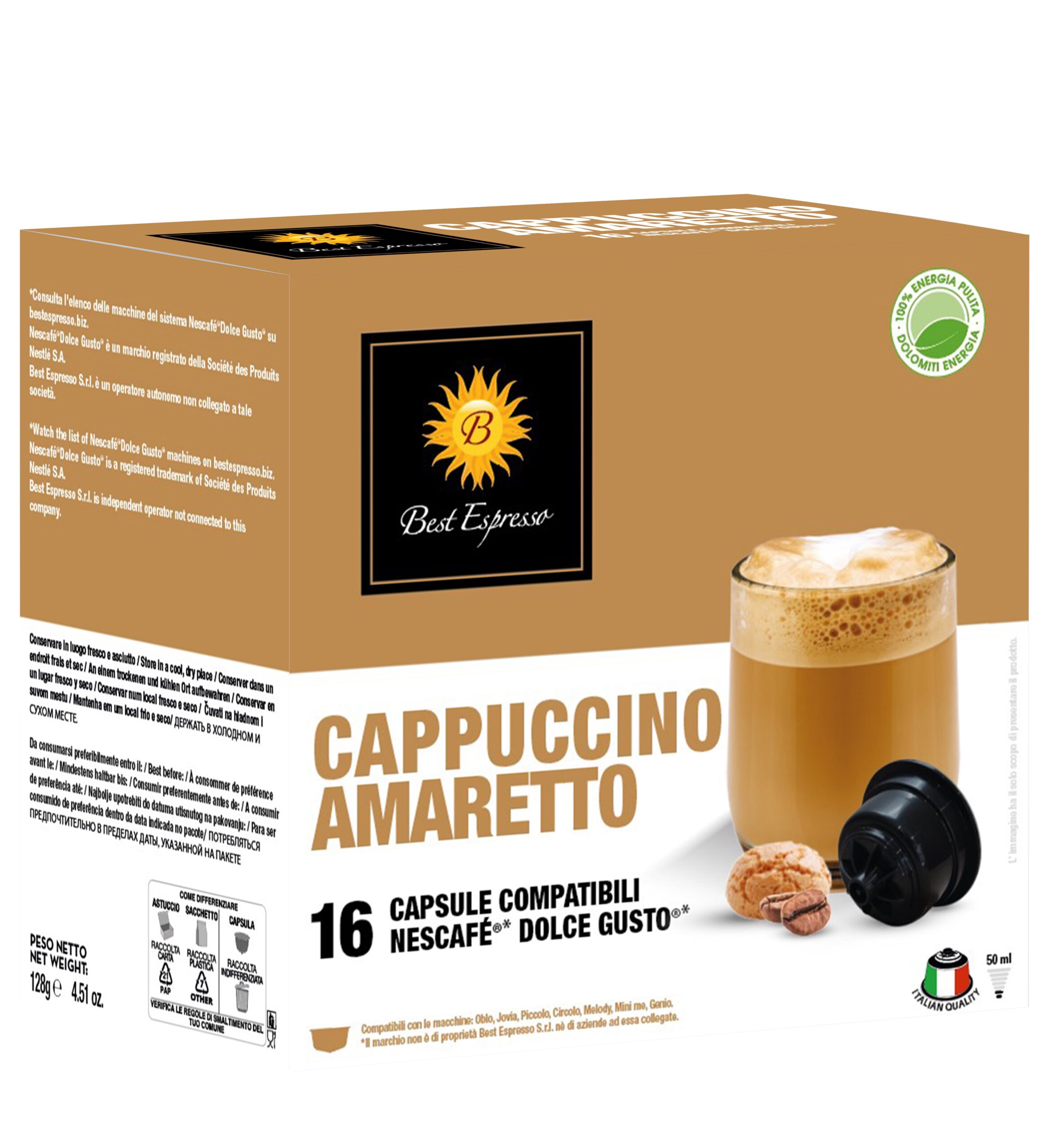Dolce Gusto - Cappuccino Amaretto
