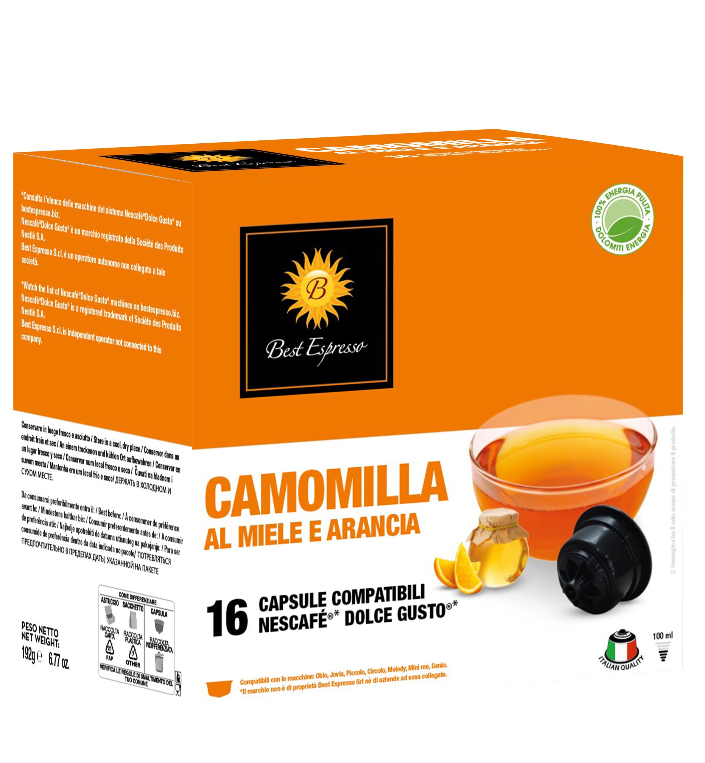 Dolce Gusto - Camomilla Miele E Arancia