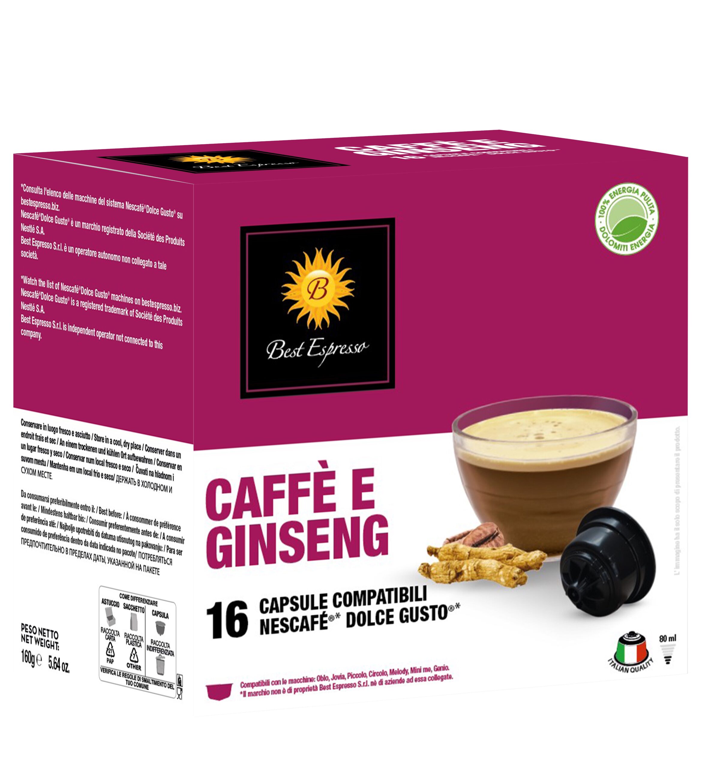Dolce Gusto - Caffè E Ginseng