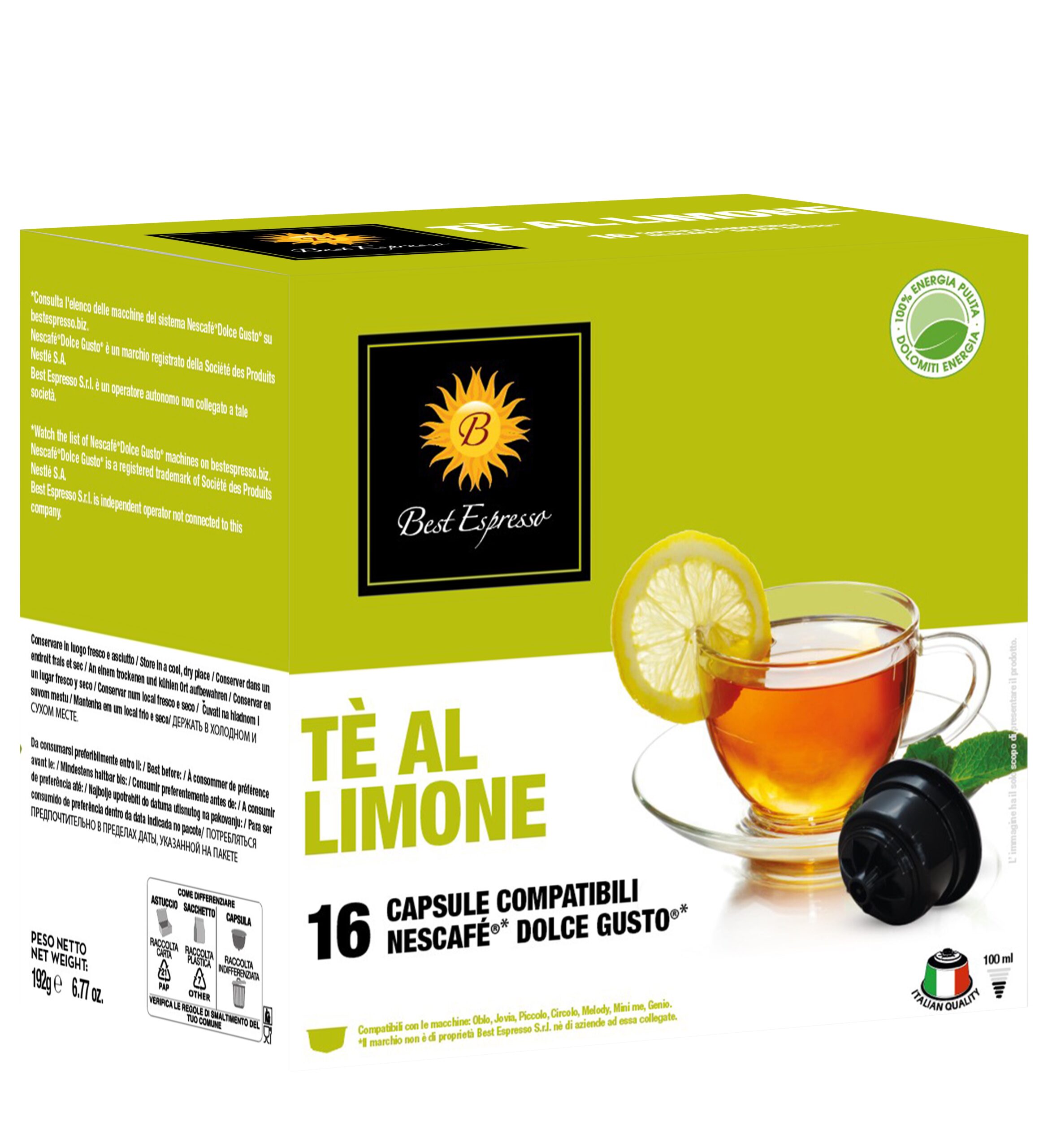 Dolce Gusto - Tè Al Limone